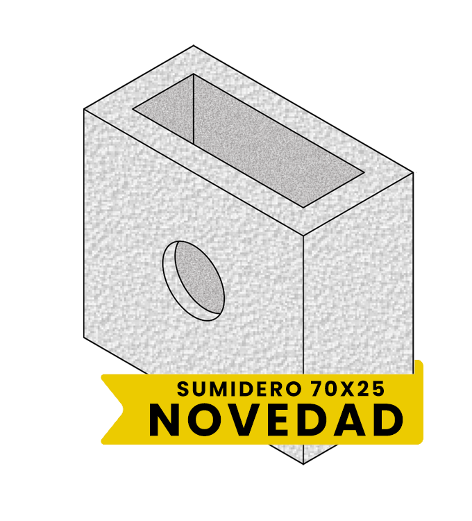 Nuevo sumidero hormigon